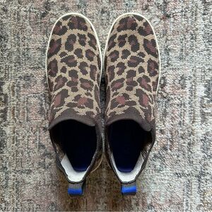 Rothy’s Original Leopard High-Top Sneaker